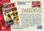 Daredevil card (back)