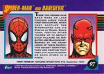 Daredevil card (back)