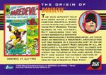Daredevil card (back)