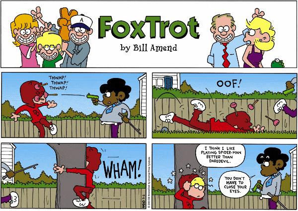 Foxtrot newspaper comic
