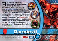 Daredevil card (back)