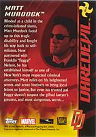 Daredevil movie card (back)