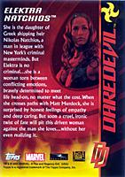 Daredevil movie card (back)
