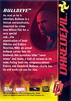 Daredevil movie card (back)