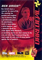 Daredevil movie card (back)