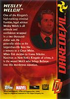 Daredevil movie card (back)
