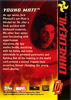 Daredevil movie card (back)