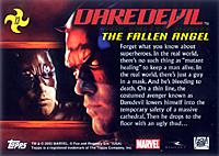 Daredevil movie card (back)