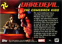 Daredevil movie card (back)