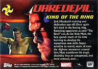 Daredevil movie card (back)