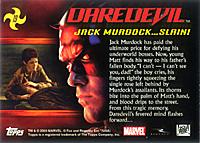 Daredevil movie card (back)