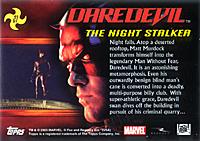 Daredevil movie card (back)