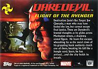 Daredevil movie card (back)