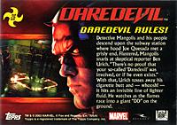 Daredevil movie card (back)