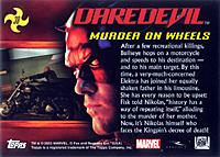 Daredevil movie card (back)