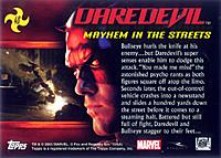 Daredevil movie card (back)