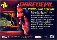 Daredevil movie card (back)