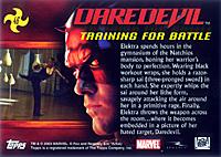 Daredevil movie card (back)