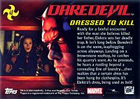 Daredevil movie card (back)