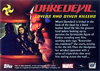 Daredevil movie card (back)