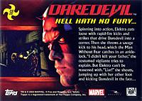 Daredevil movie card (back)