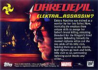 Daredevil movie card (back)