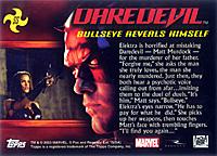 Daredevil movie card (back)