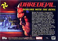 Daredevil movie card (back)