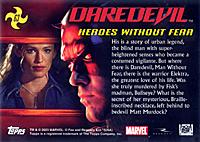Daredevil movie card (back)