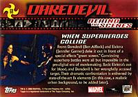 Daredevil movie card (back)