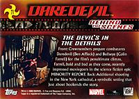 Daredevil movie card (back)