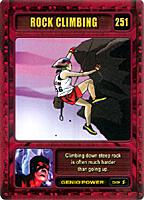 DD card - Rock Climbing