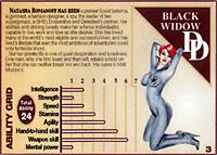 Daredevil card (back)