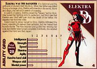 Daredevil card (back)