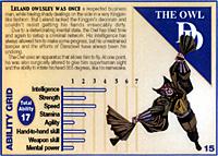 Daredevil card (back)