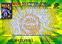 Upper Deck promo card (back)