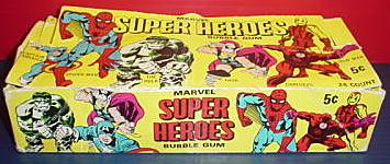 top & front of gum box