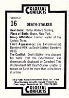 Daredevil card (back)