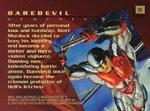 Daredevil card (back)