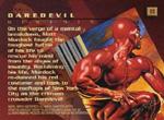 Daredevil card (back)