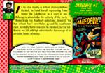 Daredevil card (back)