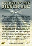 Daredevil card (back)