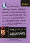 Daredevil card (back)