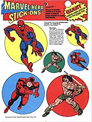 Spidey, Conan, DD Stick-Ons