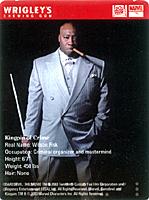 Wrigleys DD movie card