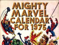 1975 Marvel Calendar