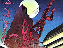month for Daredevil illustration