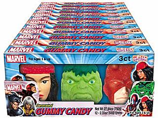 Marvel Gummi Candy - box
