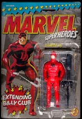 Daredevil figure on card