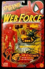 Daredevil figure on card